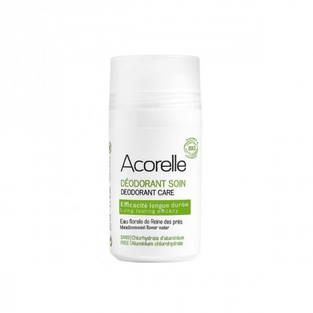 ACORELLE Organiczny dezodorant w kulce Ałun i Wiązówka Błotna ECOCERT 50ml